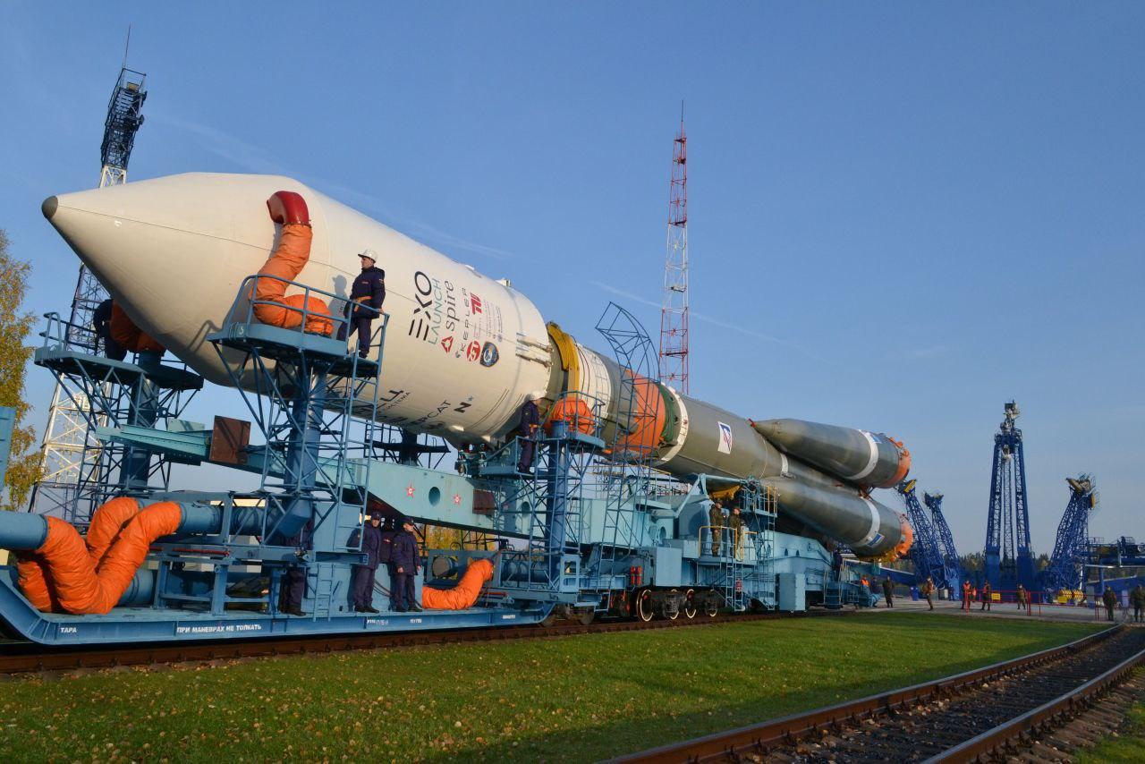 На космодроме Плесецк готовятся к запуску ракеты